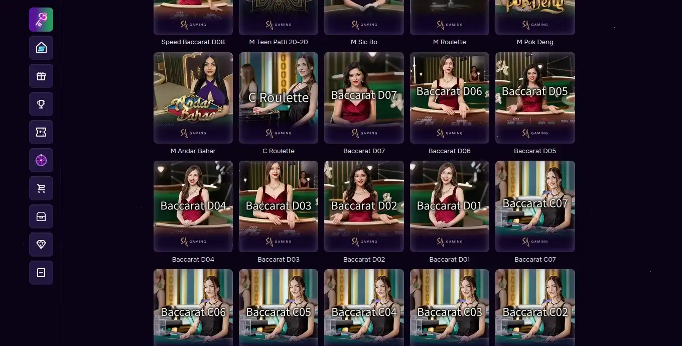 Мобильная версия казино Онион на экране смартфона